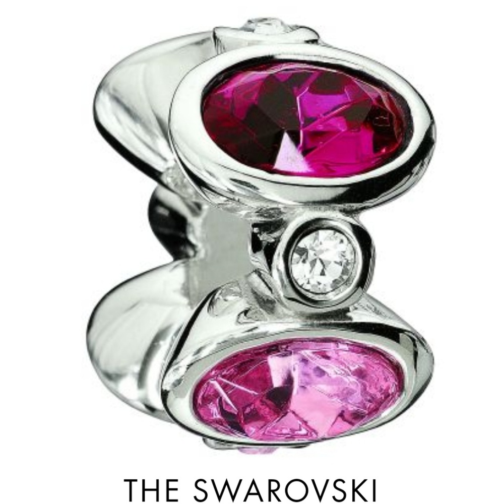 Chamilia Pink Oval Charm